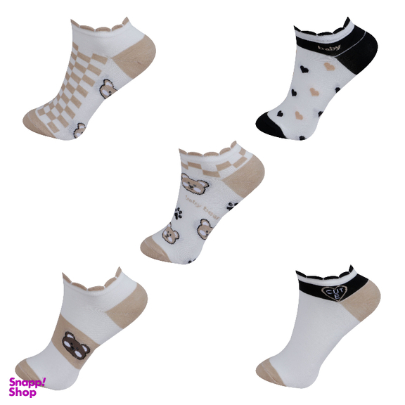 جوراب زنانه آرسس کد 422 بسته 5 عددی