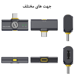 ست میکروفن بی سیم هالی لند مدل Lark M2 مجموعه 2 عددی