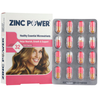 کپسول زینک پاور هولیستیکا بسته 32 عددی