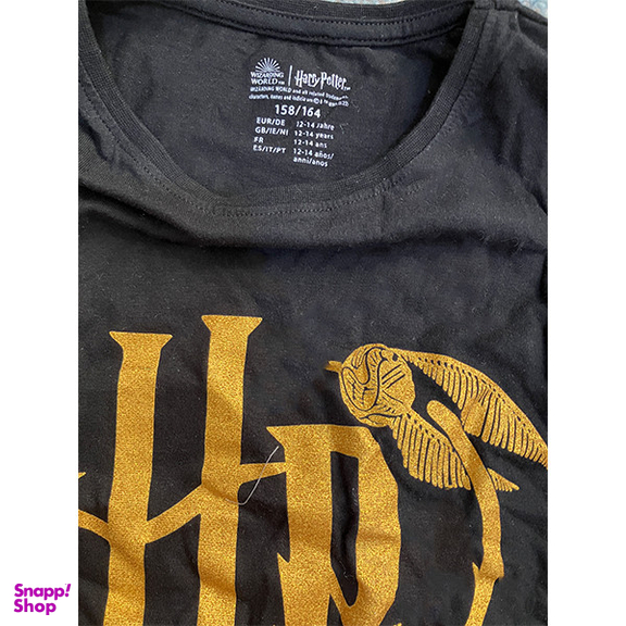 تیشرت آستین کوتاه دخترانه هری پاتر مدل HAR CODE3