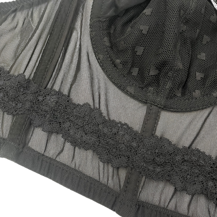 ست شورت و سوتین زنانه برتا کد NM-BR-01 رنگ مشکی