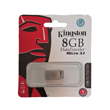 فلش مموری کینگستون مدل Micro 3.1 ظرفیت 8 گیگابایت