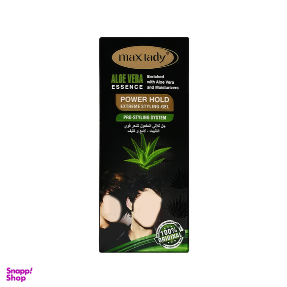 ژل مو مکس لیدی مدل ALOVERA حجم 260 میلی لیتر