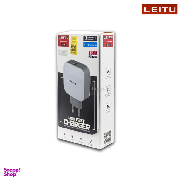 شارژر دیواری 18 وات لیتو مدل LH-15 به همراه کابل MicroUSB