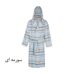 حوله پالتویی ابراهیمی یزد مدل راه راه سایز 120 سانتی‌متر