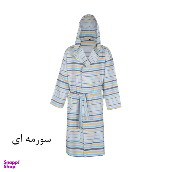 حوله پالتویی ابراهیمی یزد مدل راه راه سایز 120 سانتی‌متر