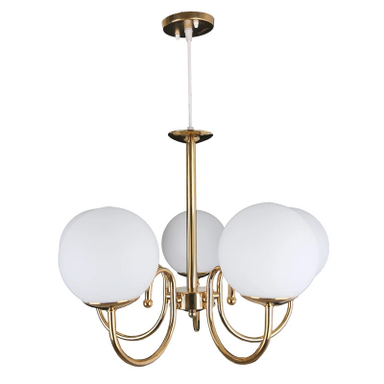 لوستر 5 شعله نورهام مدل مهتاب