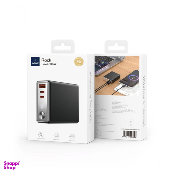 پاوربانک شارژ سریع ویوو مدل Wi-P006 ظرفیت 20000 میلی آمپر ساعت