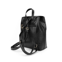 کوله پشتی زنانه بیسراک مدل کروکو کد 122129 رنگ مشکی