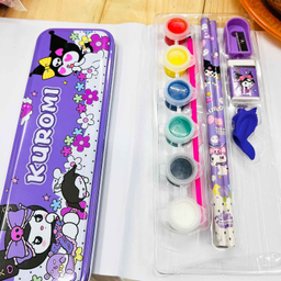 بسته لوازم تحریر مدل کرومی کد 83 مجموعه 9 عددی