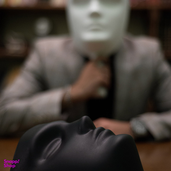 ماسک ایفای نقش مدل مافیا بسته 10 عددی به همراه نشان تایید