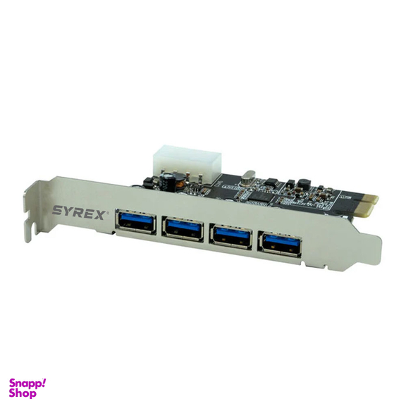 هاب 4 پورت USB سایرکس مدل SX-UB43e