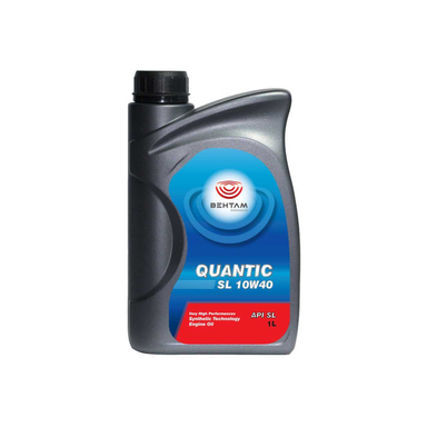 روغن موتور نیمه سنتتیک بهتام مدل 10W40 Quantic حجم 1 لیتر