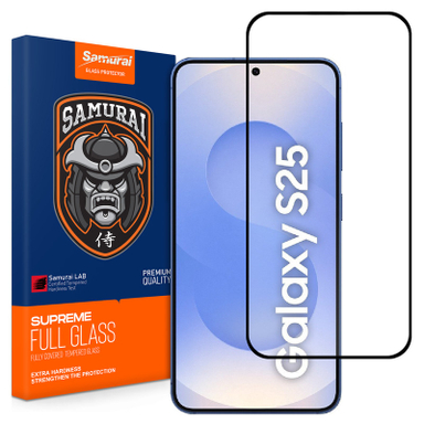 محافظ صفحه نمایش سامورایی مدل ovglass مناسب گوشی موبایل سامسونگ Galaxy S25
