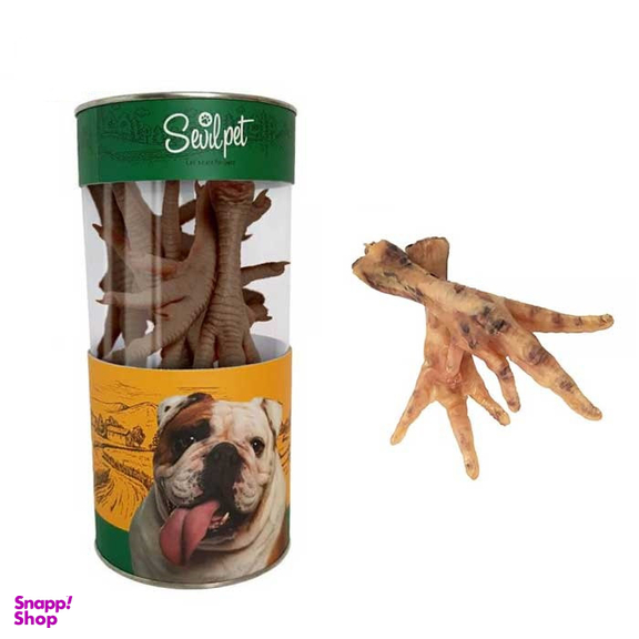 غذای تشویقی سگ سویل پت مدل Chicken Feet Snack وزن 150 گرم