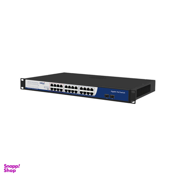 سوئیچ 24 پورت اچ آر یو آی مدل HR901-AFG-242S-400