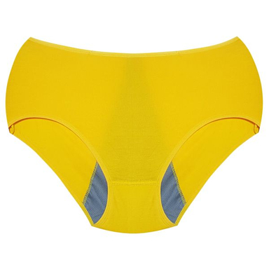 شورتکس زنانه ماییلدا مدل دولایه کد 4920-489 رنگ زرد