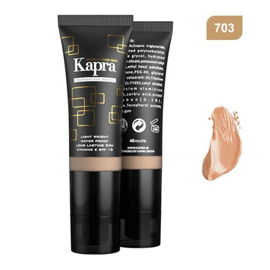 کرم پودر لایت ویت کاپرا شماره 703 حجم 30 میلی لیتر