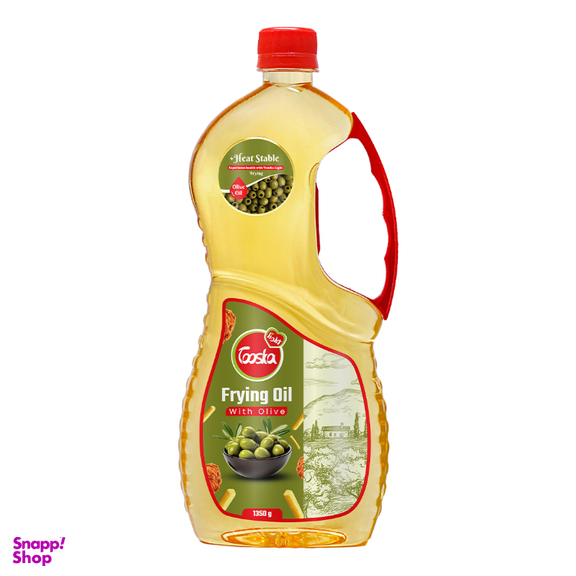 روغن سرخ کردنی حاوی زیتون توسکا لایت وزن 1350 گرم