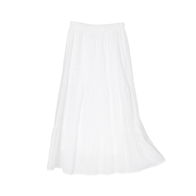 دامن زنانه کد 020039 رنگ سفید