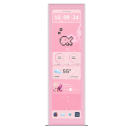 کیوسک لمسی اینچ هایت مدل Y70 TOUCH STRAWBERRY MILK سایز 14 اینچ