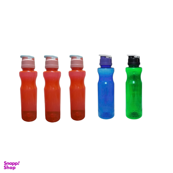 قمقمه کلاسیک مدل رندوم گنجایش 750 میلی لیتر بسته 5 عددی