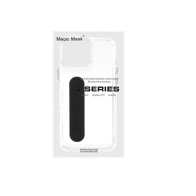 قاب گوشی موبایل کیو سریز مدل فینگربند کشی سیلیکونی مناسب اپل iPhone 16 Pro Max