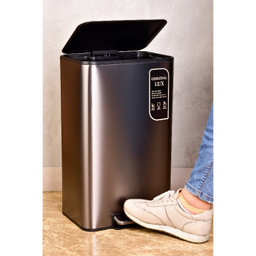 سطل زباله پدالی اورجینال مدل MAT کد 5018 گنجایش 18 لیتر