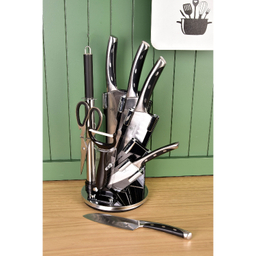 سرویس چاقو آشپزخانه 9 پارچه سیسیلی کد 301492