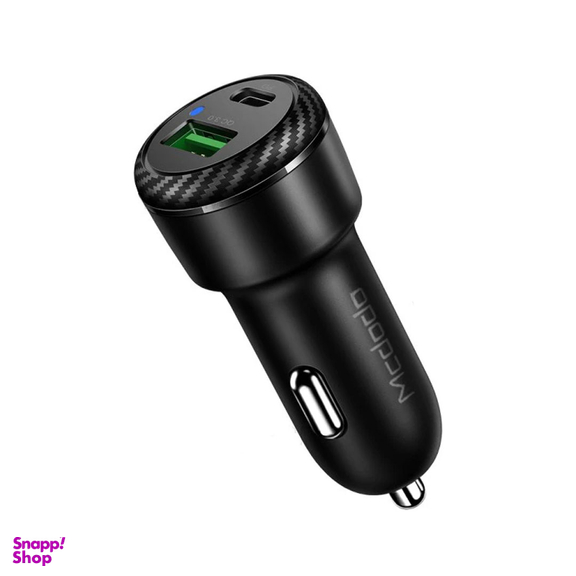 شارژر فندکی فست شارژ مک دودو مدل CC597 توان 36 وات با پورت Type C