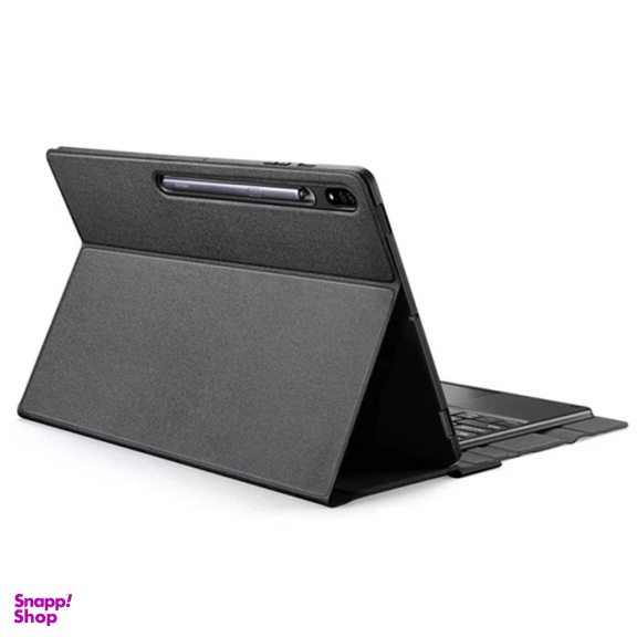 کیف کلاسوری کیبورددار تبلت دوکس دوکیس مدل Tri-Fold مناسب سامسونگ Galaxy Tab S8 Ultra X900 / X906