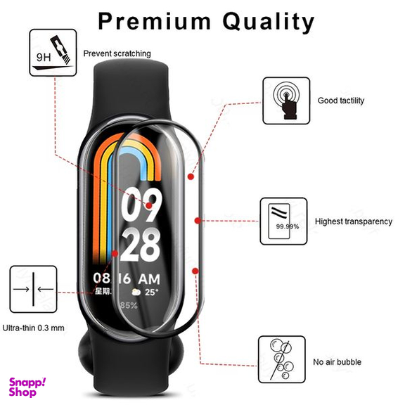 محافظ صفحه نمایش اپیکوی مدل Cactus مناسب برای ساعت هوشمند شیائومی Mi Band 8