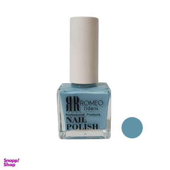 لاک ناخن رومیو شماره 128 رنگ آبی آسمانی