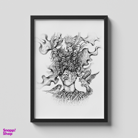 تابلو نقاشی مدل دژم