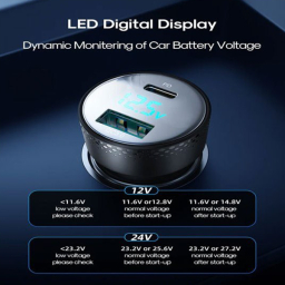 شارژر فندکی 53 وات جوی روم مدل CCD01
