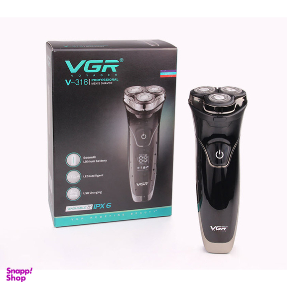 ماشین اصلاح موی صورت وی جی ار مدل V-318