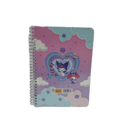 دفترچه یادداشت سیمی ۸۰ برگ سویل طرح کرومی 5 کد 225