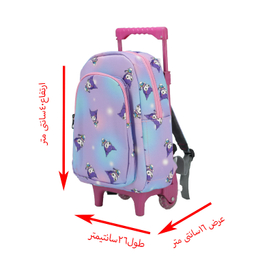 کوله پشتی مدرسه طرح کرومی کد 44