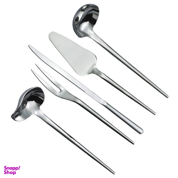 سرویس کفگیر و ملاقه 5 پارچه جی فی نی مدل G-02
