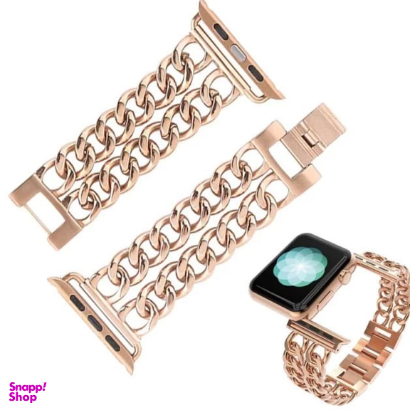 بند واچ کارتیر مدل دو لاین مناسب اپل واچ 38/40/41 میلی متر