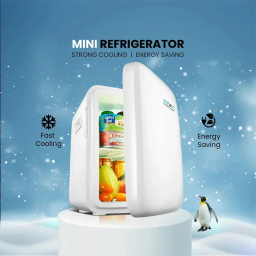 مینی یخچال 10 لیتری پاوا مدل PW10LMR به همراه گرم کن