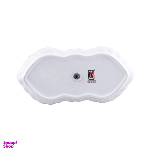 اردو خوری قلبی گلدکیش طرح لوتوس مدل GK701127-1 بسته ۲ عددی