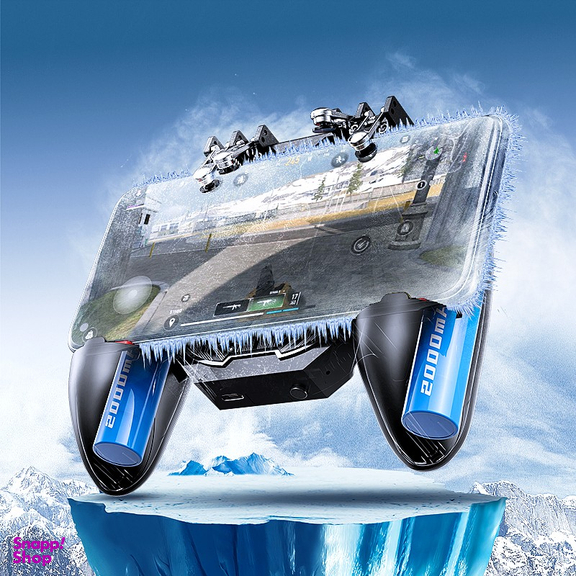 دسته بازی پابجی ممو مدل شش انگشتی کد DL100