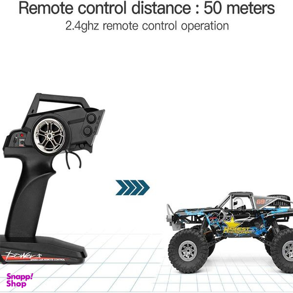 ماشین بازی کنترلی دبلیو ال تویز مدل OFF-ROAD VEHICLE TRUCK