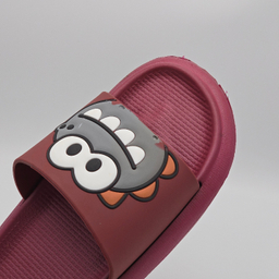 دمپایی زنانه زیتون مدل داینو کد 5863 رنگ زرشکی