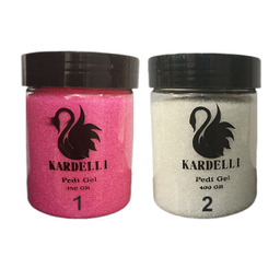 ژل پدیکور کاردلی مدل J12 شماره 1 و 2 مجموعه دو عددی حجم 350 گرم