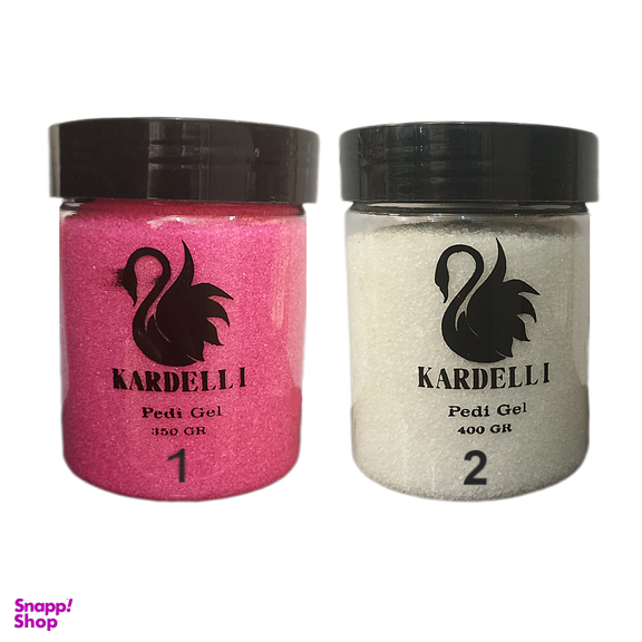 ژل پدیکور کاردلی مدل J12 شماره 1 و 2 مجموعه دو عددی حجم 350 گرم