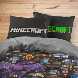 سرویس لحاف یک نفره 4 تکه ماینکرافت کد VM3-217MINECRAFT10