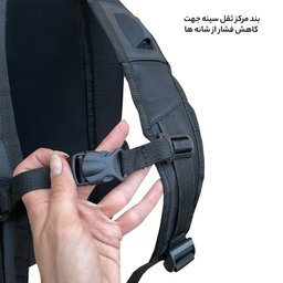 کوله پشتی لپ تاپ فوروارد مدل 006688  مناسب برای لپ تاپ 15 تا 17 اینچی