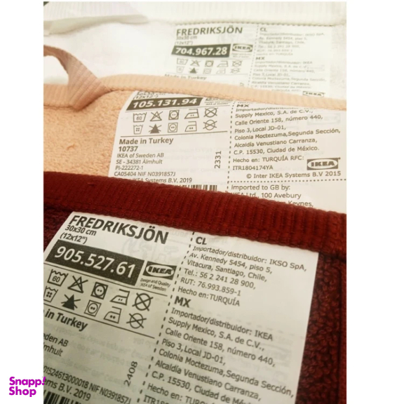 حوله حمام ایکیا مدل Dimforsen کد 9008 سایز 70×40 سانتی متر